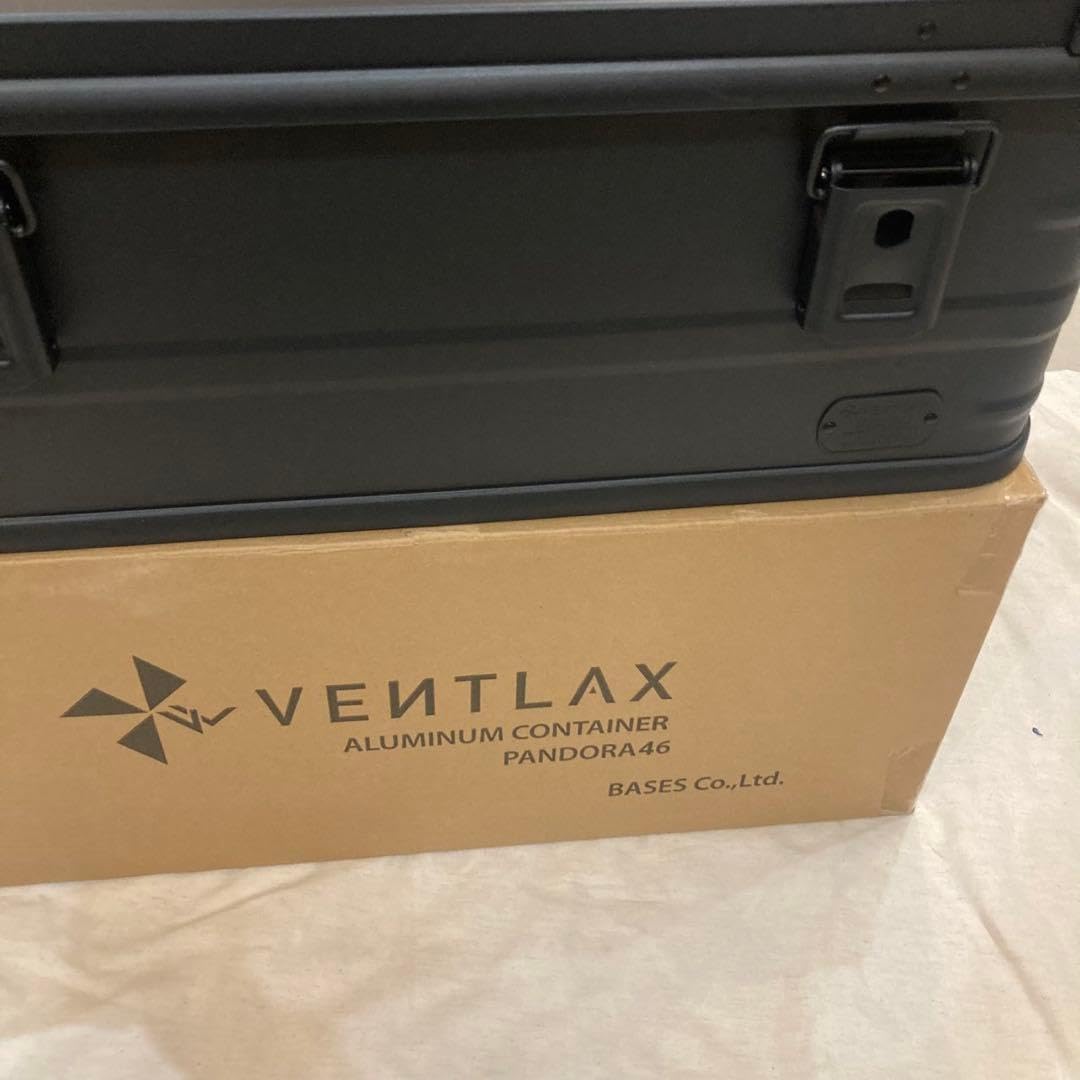 Amazon.co.jp: 未使用 VENTLAX アルミコンテナ ブラック46 : スポーツ